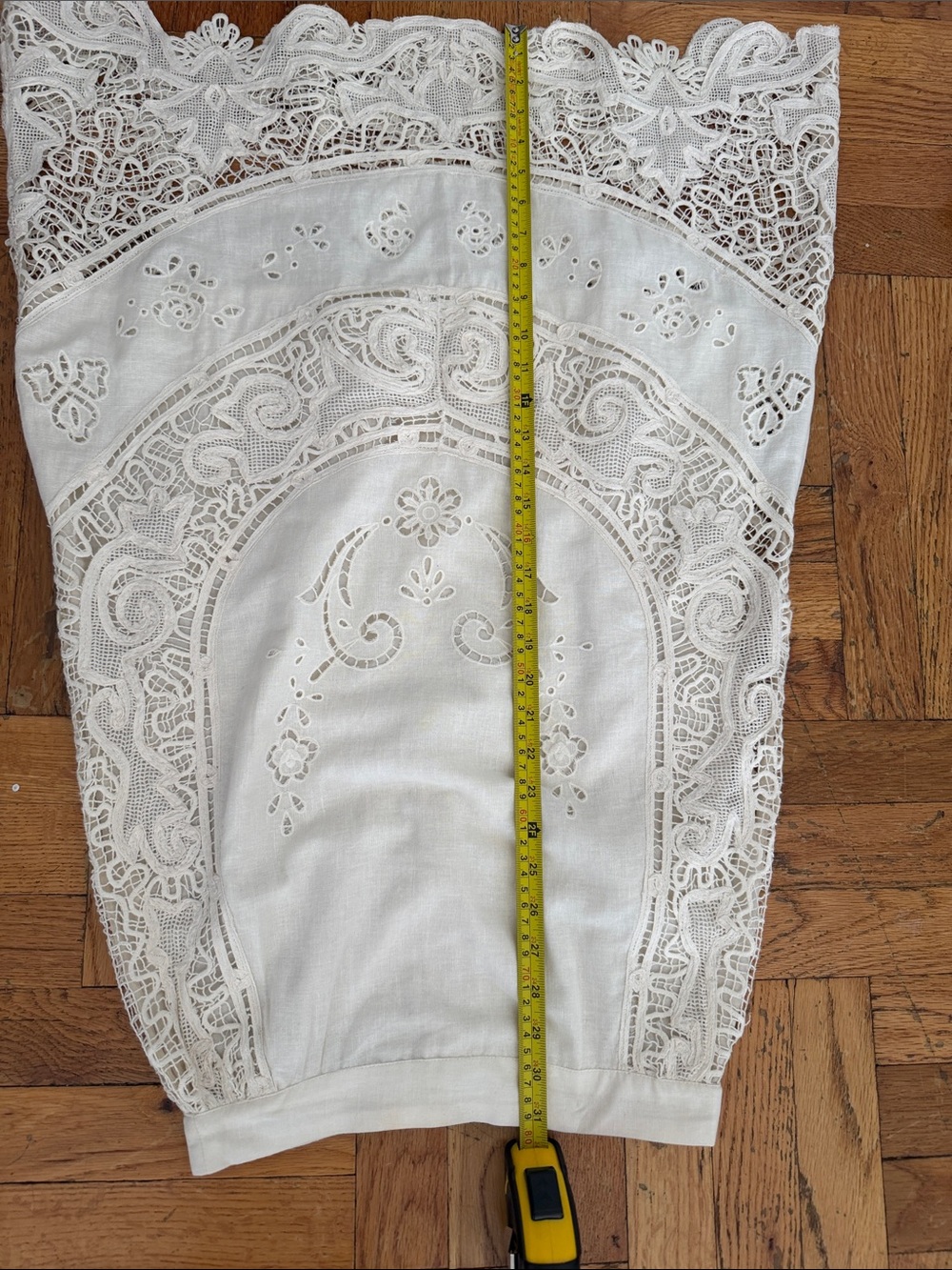 Sea New York Women’s Cream Lace Midi Skirt - Picture 6 of 9